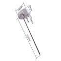 Termometr/sonda do żywności, GreenBlue, długość sondy 15cm, zakres temp. -50 st. C do +300 st. C., dokładność 0,1 st. C, GB382