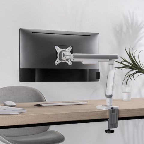 Uchwyt biurkowy do monitora LCD Ergo Office, sprężyna gazowa, VESA 75x75 oraz 100x100, 17-32" 9kg, ER-751 Uchwyt biurkowy do monitora LCD Ergo Office, sprężyna gazowa, VESA 75x75 oraz 100x100, 17-32" 9kg, ER-751
