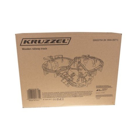 Kolejka drewniana- pociąg Kruzzel 22754 Kolejka drewniana- pociąg Kruzzel 22754