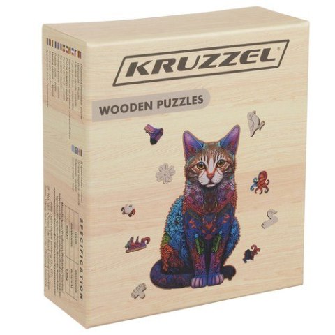 Układanka drewniana- puzzle Kruzzel 22878 Układanka drewniana- puzzle Kruzzel 22878