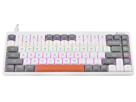 Klawiatura mechaniczna Tracer FINA 84 White/Grey (Outemu Red Switch) Klawiatura mechaniczna Tracer FINA 84 White/Grey (Outemu Red Switch)