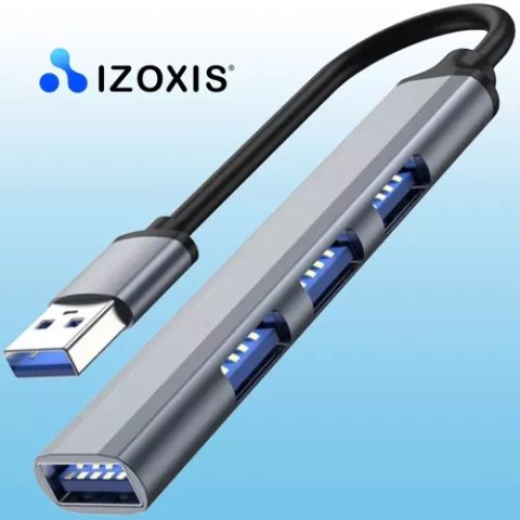 HUB USB- 1 port 3.0 + 3 porty 2.0 Izoxis 23316 HUB USB- 1 port 3.0 + 3 porty 2.0 Izoxis 23316
