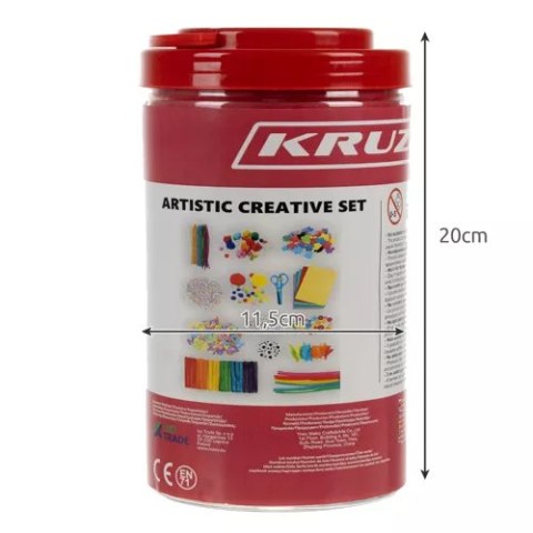 Zestaw kreatywny plastyczny Kruzzel 23655 Zestaw kreatywny plastyczny Kruzzel 23655