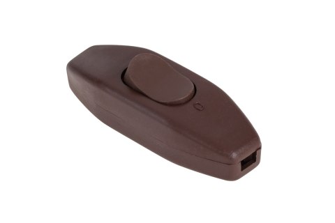 Złącze przełącznik przelotowy brązowy 2,5A/250V Złącze przełącznik przelotowy brązowy 2,5A/250V