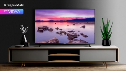 Telewizor Kruger&Matz 50" UHD smart DVB-T2/S2 H.265 Hevc VIDAA Telewizor Kruger&Matz 50" UHD smart DVB-T2/S2 H.265 Hevc VIDAA