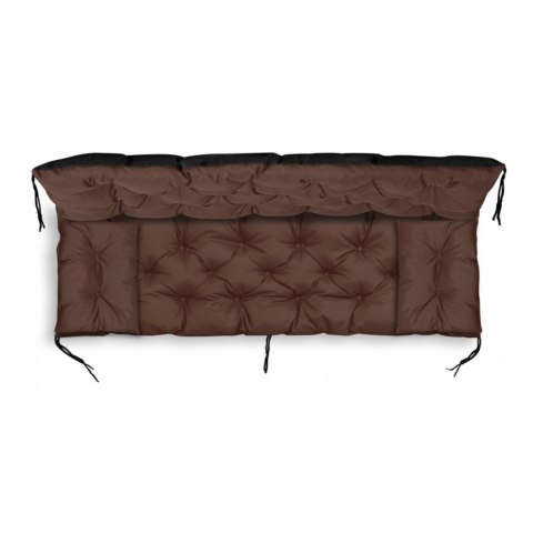ZESTAW OGRODOWY 180x60x50CM + 2 PODUSZKI 42X42 CM BRĄZOWY ZESTAW OGRODOWY 180x60x50CM + 2 PODUSZKI 42X42 CM BRĄZOWY