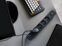 Listwa zasilająca antyprzepięciowa TRACER Power Line+ mobile ready 1.5 m (4 gniazda + 1x USB A+ 1x Type C, PD18W)