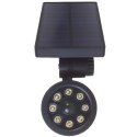 Solarna atrapa kamery, migająca dioda, czujnik ruchu, oświetlenie LED, naklejka gratis, SOL1801S
