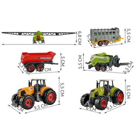 Farma - zestaw maszyn 6szt. 23436 Farma - zestaw maszyn 6szt. 23436