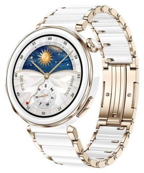 Huawei Watch GT 5 Pro 42mm Elegant Biało-złoty Huawei Watch GT 5 Pro 42mm Elegant Biało-złoty