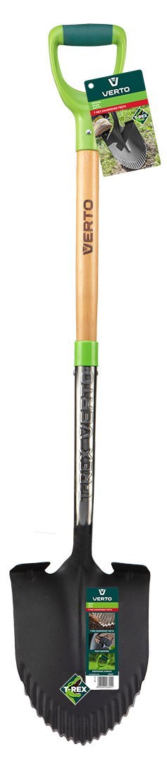 Szpadel ostry, drewniany trzonek, T-Rex Szpadel ostry, drewniany trzonek, T-Rex