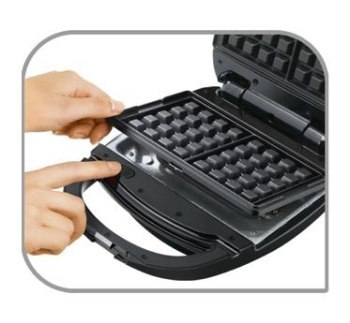 Opiekacz 3 w 1 Tefal SW342D38 (700W; kolor srebrny) Opiekacz 3 w 1 Tefal SW342D38 (700W; kolor srebrny)
