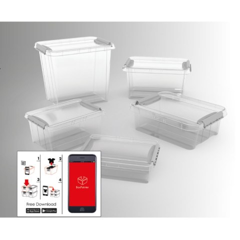 Pojemnik z pokrywą Plast Team Pro Box QR 32L Pojemnik z pokrywą Plast Team Pro Box QR 32L
