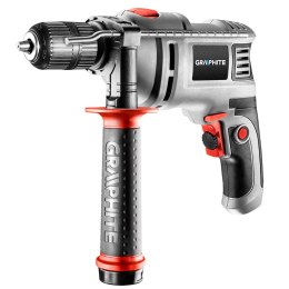 Wiertarka udarowa 650W, uchwyt samozaciskowy 13 mm, obroty 0-3000 min??, walizka + 10 wierteł