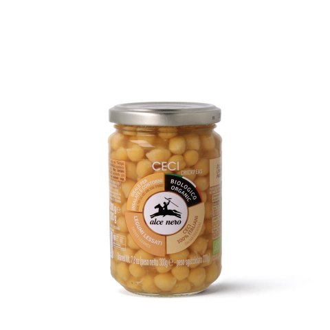 CIECIERZYCA W ZALEWIE BIO 300 g (220 g) - ALCE NERO CIECIERZYCA W ZALEWIE BIO 300 g (220 g) - ALCE NERO