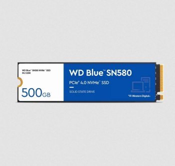 Dysk SSD WD Blue SN580 500GB M.2 NVMe WDS500G3B0E Dysk SSD WD Blue SN580 500GB M.2 NVMe WDS500G3B0E