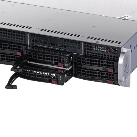 OBUDOWA SERWEROWA SUPERMICRO CSE-825TQC-R802LPB (Black 2U SC825TQC SAS3 LP Chassis w/ Red. 800W PWS) OBUDOWA SERWEROWA SUPERMICRO CSE-825TQC-R802LPB (Black 2U SC825TQC SAS3 LP Chassis w/ Red. 800W PWS)