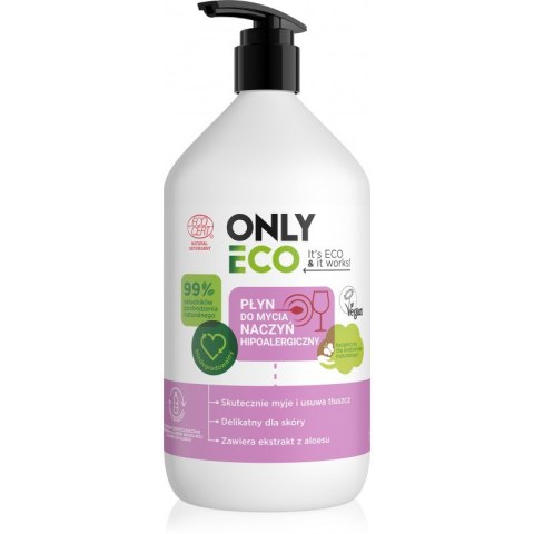 PŁYN DO MYCIA NACZYŃ HIPOALERGICZNY ECO 1 L - ONLY ECO PŁYN DO MYCIA NACZYŃ HIPOALERGICZNY ECO 1 L - ONLY ECO