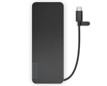 Stacja dokująca Lenovo USB-C Slim Travel Dock 4X11N40212 Stacja dokująca Lenovo USB-C Slim Travel Dock 4X11N40212