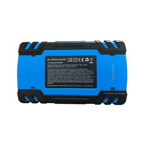 Prostownik automatyczny 12 V 8A-24V 4A E6148 Prostownik automatyczny 12 V 8A-24V 4A E6148