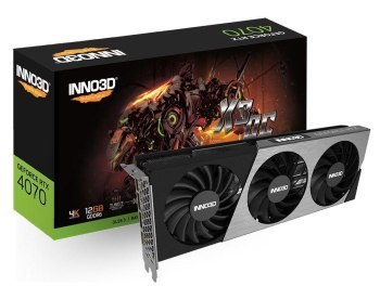 Karta graf. INNO3D RTX 4070 X3 OC 12 GB Karta graf. INNO3D RTX 4070 X3 OC 12 GB