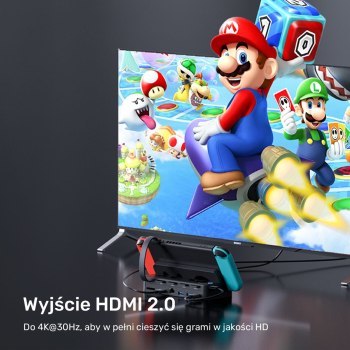 Unitek Stacja dokująca do Nintendo Switch 100W 4K Unitek Stacja dokująca do Nintendo Switch 100W 4K