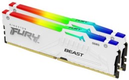 Pamięć - Kingston Fury Beast White RGB EXPO 32GB [2x16GB 6000MHz DDR5 CL36 DIMM]