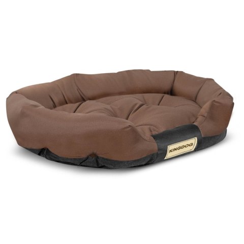 Legowisko kojec owal 130 x 105 cm brązowe Prestige Legowisko kojec owal 130 x 105 cm brązowe Prestige