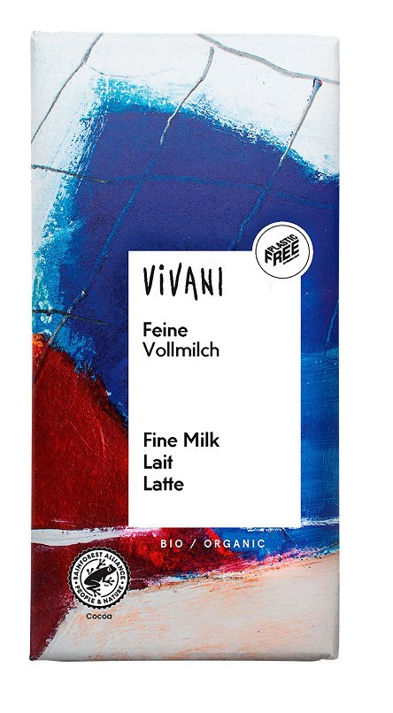 CZEKOLADA MLECZNA BIO 100 g - VIVANI CZEKOLADA MLECZNA BIO 100 g - VIVANI