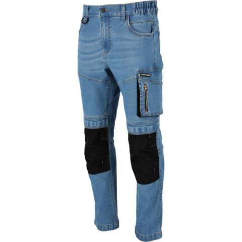 Spodnie jeansowe jasnonieb.stretch ze wzmoc.,"3xl",ce, lahti Spodnie jeansowe jasnonieb.stretch ze wzmoc.,"3xl",ce, lahti