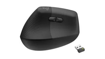Mysz bezprzewodowa Logitech Lift for Business ergonomiczna dla leworęcznych grafitowa 910-006495 Mysz bezprzewodowa Logitech Lift for Business ergonomiczna dla leworęcznych grafitowa 910-006495