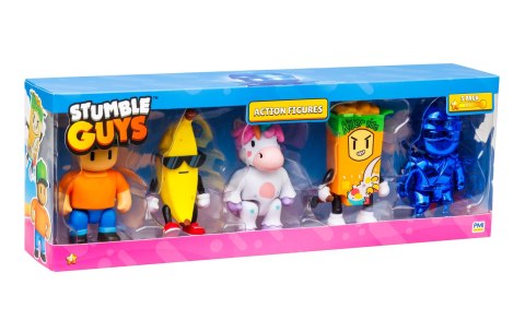 STUMBLE GUYS - 11,5 CM - ZESTAW 5 FIGUREK STUMBLE GUYS - 11,5 CM - ZESTAW 5 FIGUREK