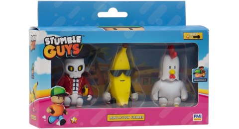 STUMBLE GUYS - MINI FIGURK - ZESTAW 3 FIGUREK VER.B STUMBLE GUYS - MINI FIGURK - ZESTAW 3 FIGUREK VER.B