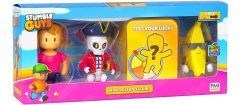 STUMBLE GUYS - MINI FIGURKI- ZESTAW 4 FIGUREK VER.A STUMBLE GUYS - MINI FIGURKI- ZESTAW 4 FIGUREK VER.A