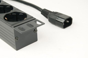 GEMBIRD LISTWA ZASILAJĄCA RACK 19 PDU EG-PDU-014-C14 1U 10A 8X SCHUKO WTYK C14 KABEL 3M GEMBIRD LISTWA ZASILAJĄCA RACK 19 PDU EG-PDU-014-C14 1U 10A 8X SCHUKO WTYK C14 KABEL 3M