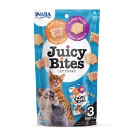 INABA Juicy Bites O smaku przegrzebków i kraba - przysmak dla kota - 3x11 3 g