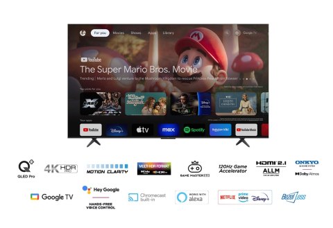 Telewizor 85" TCL 85C655 Telewizor 85" TCL 85C655