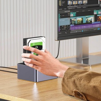 Unitek Stacja klonująca dyski 2 x SATA 2,5"/3,5" USB-C 10Gbps Unitek Stacja klonująca dyski 2 x SATA 2,5"/3,5" USB-C 10Gbps