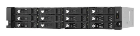 Qnap TL-R1200PES-RP Expansion unit, 12-bay 2U rackmount, 12x 2.5/3.5" SATA, 2 ports (SFF-8644 1x2), redundant PSU, without rail Qnap TL-R1200PES-RP Expansion unit, 12-bay 2U rackmount, 12x 2.5/3.5" SATA, 2 ports (SFF-8644 1x2), redundant PSU, without rail