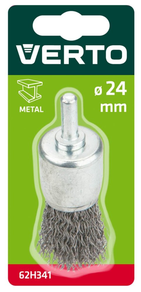 Szczotka druciana pędzelkowa z trzpieniem 24 mm Szczotka druciana pędzelkowa z trzpieniem 24 mm