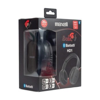MAXELL Słuchawki bezprzewodowe Bluetooth HD1 BASS USB-C MAXELL Słuchawki bezprzewodowe Bluetooth HD1 BASS USB-C