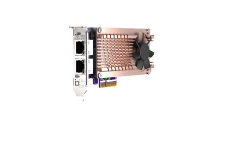 Qnap QM2-2P2G2T, 2 x PCIe 2280 M.2 SSD, PCIe Gen3 x4, 2x Intel I225LM 2.5GbE RJ45 Qnap QM2-2P2G2T, 2 x PCIe 2280 M.2 SSD, PCIe Gen3 x4, 2x Intel I225LM 2.5GbE RJ45