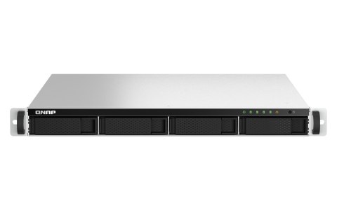 Qnap TS-464U-RP-8G, 1U, 4 x 2.5"/3.5" SATA , Intel Celeron N5105/N5095 4C/4T, 8GB RAM onboard ( not expandable), 2 x 2.5GbE, Red