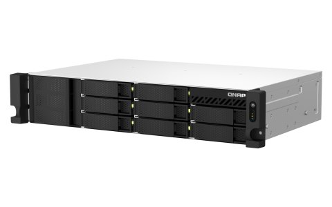 Qnap TS-864eU-RP-8G, 2U, 8 x 2.5"/3.5" SATA, Intel Celeron N5095 4C/4T, 8 GB DDR4 onboard not expandable, 2 x 2.5GbE, Redundant Qnap TS-864eU-RP-8G, 2U, 8 x 2.5"/3.5" SATA, Intel Celeron N5095 4C/4T, 8 GB DDR4 onboard not expandable, 2 x 2.5GbE, Redundant