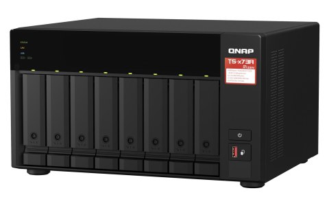 Zestaw Qnap TS-873A-SW5T (TS-873A-8G + switch QSW-1105-5T 5x2.5GbE), Tower, 8 x 2.5"/3.5" SATA, AMD Ryzen V1500B 4C/8T, 8GB DDR4 Zestaw Qnap TS-873A-SW5T (TS-873A-8G + switch QSW-1105-5T 5x2.5GbE), Tower, 8 x 2.5"/3.5" SATA, AMD Ryzen V1500B 4C/8T, 8GB DDR4
