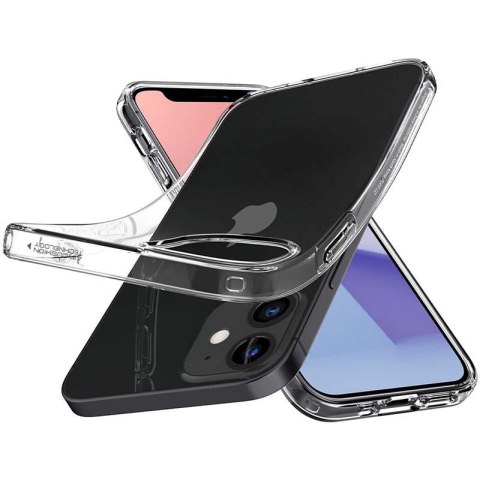Spigen Liquid Crystal - Etui do iPhone 12 Mini (Przezroczysty) Spigen Liquid Crystal - Etui do iPhone 12 Mini (Przezroczysty)