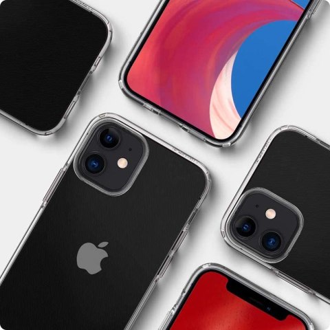 Spigen Liquid Crystal - Etui do iPhone 12 Mini (Przezroczysty) Spigen Liquid Crystal - Etui do iPhone 12 Mini (Przezroczysty)