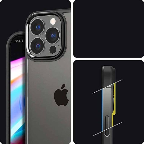 Spigen Ultra Hybrid - Etui do iPhone 13 Pro Max (Czarny) Spigen Ultra Hybrid - Etui do iPhone 13 Pro Max (Czarny)