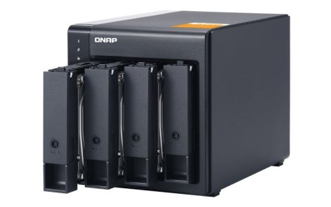 Qnap TL-D400S Expansion unit, Tower, 4x 2.5/3.5" SATA ,with a QXP-400eS-A1164 PCIe SATA host card and 1 SFF-8088 to SFF-8088 SAS Qnap TL-D400S Expansion unit, Tower, 4x 2.5/3.5" SATA ,with a QXP-400eS-A1164 PCIe SATA host card and 1 SFF-8088 to SFF-8088 SAS