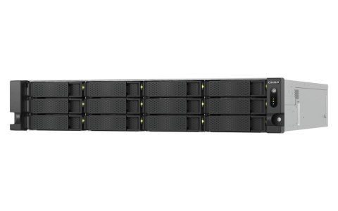 Qnap TS-h1277AXU-RP-R7-32G, 2U, 12 x 3.5" SATA, AMD Ryzen Pro 7745 8/16, 32 GB UDIMM DDR5 non-ECC (max. 128GB), 2 x 2.5 GbE + 2 Qnap TS-h1277AXU-RP-R7-32G, 2U, 12 x 3.5" SATA, AMD Ryzen Pro 7745 8/16, 32 GB UDIMM DDR5 non-ECC (max. 128GB), 2 x 2.5 GbE + 2